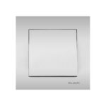 Set 10 Întrerupător Simplu Aluminiu (gri metalic) Klaus