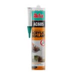 Sigilant Acrilic Universal 310 ml, AC605, Alb, Akfix