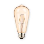 Bec LED Filament ST64 Edison 6W Chihlimbar Klaus