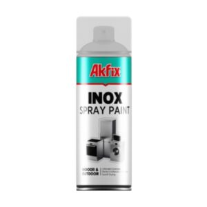 Vopsea Spray Efect Oțel Inoxidabil INOX 400 ml, Akfix