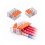 Set 50 Conectori Cablu Portocaliu 4P 32A/450V 4mm2 Klaus