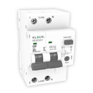 RCBO 1P+N 25A 30mA 4.5kA Klaus