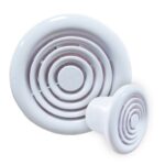Ventilator Evacuare Cu dungi rotunde 20W Alb Klaus