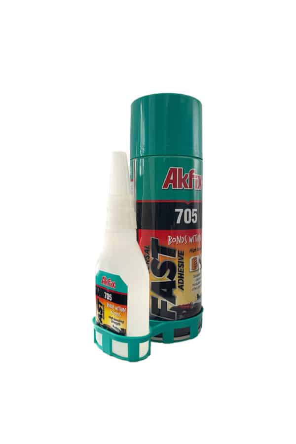 Adeziv Bicomponent 705 Kit 100 g + 400 ml Activator, Akfix