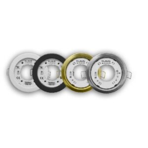 Set 5 Cadre Spot LED GX5.3 Auriu Klaus