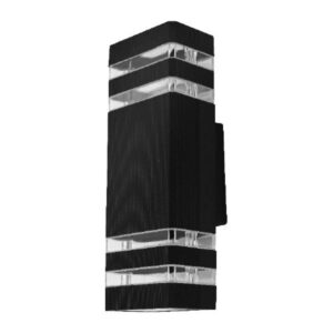 Aplica Perete 2xGU5.3 IP54 Negru KE46412 Klaus