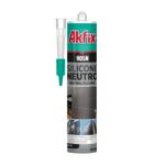 Silicon Neutru Construcții 310 ml, 905N, Negru, Akfix