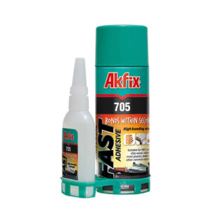 Adeziv Universal Rapid 705, Kit 25 g + 100 ml, Akfix
