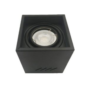 Aplica Perete 1xGU10 IP22 Negru Klaus