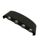 Aplica LED Perete 8W Alb Cald IP54 Negru Klaus