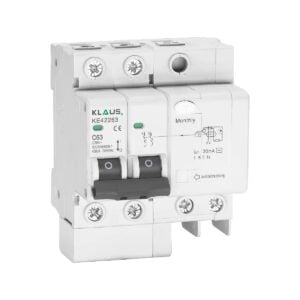 Siguranță Diferențială RCBO 1P+N 63A 30mA 4.5kA Klaus